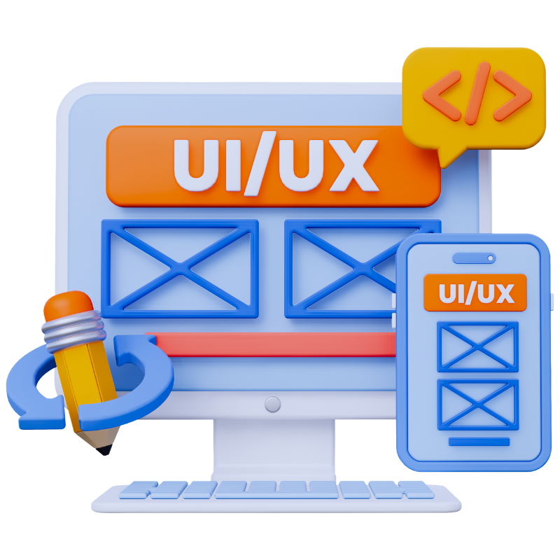 Design UI/UX service icon