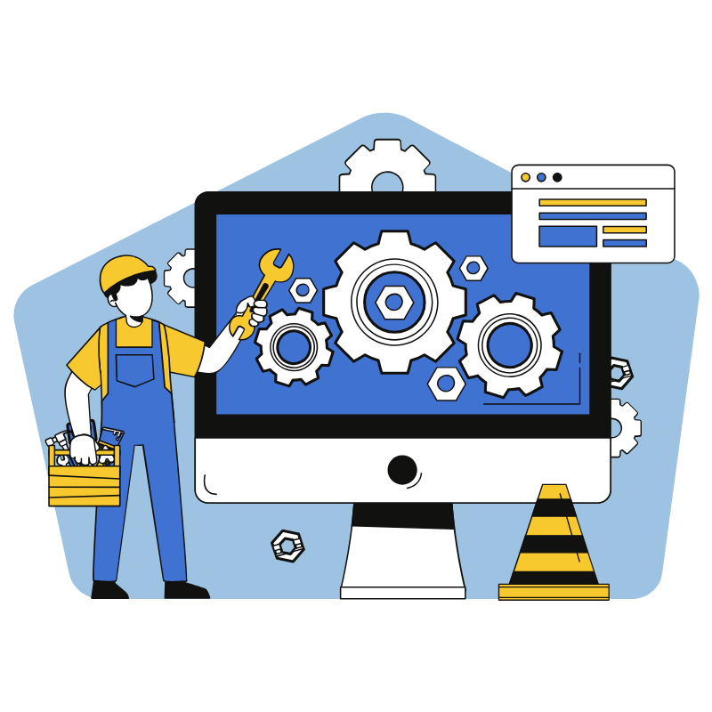 Maintenance Site service icon